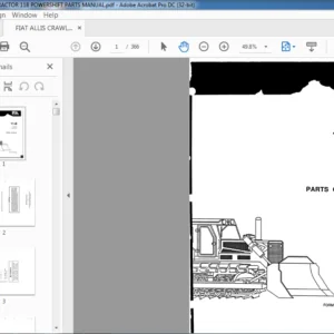 FIAT ALLIS CRAWLER TRACTOR 11B POWERSHIFT PARTS MANUAL - PDF DOWNLOA