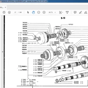 FIAT ALLIS CRAWLER TRACTOR FD20 FL20 PARTS MANUAL OPTIONAL EQUIPMENT - PDF DOWNLOAD