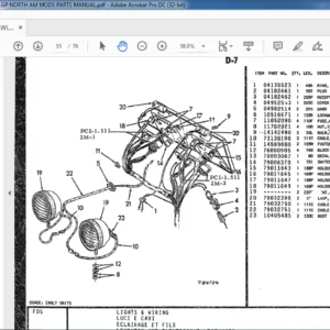 FIAT ALLIS CRAWLER TRACTOR FD5 FD5LT FD5LGP NORTH AM MODS PARTS MANUAL - PDF DOWNLOAD