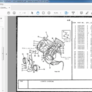 FIAT ALLIS CRAWLER TRACTOR FD9 OPTIONAL EQUIPMENT PARTS MANUAL - PDF DOWNLOAD