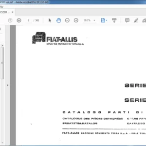 FIAT ALLIS DOZER 8B PARTS MANUAL SN 002101 up - PDF DOWNLOAD