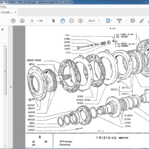 FIAT ALLIS DOZER MODEL 8 PARTS MANUAL SN 000001 THRU 002100 - PDF DOWNLOAD