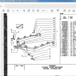 FIAT ALLIS FD10E CRAWLER TRACTOR PARTS MANUAL 60401165.00 pci 1.585 - PDF DOWNLOAD