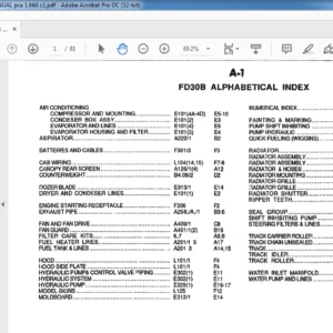 FIAT ALLIS FD30B CRAWLER TRACTOR PARTS MANUAL pca 1.660 c1 - PDF DOWNLOAD