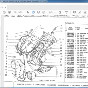 FIAT ALLIS FD7 CRAWLER TRACTOR MODEL PARTS MANUAL 60401081.06  - PDF DOWNLOAD