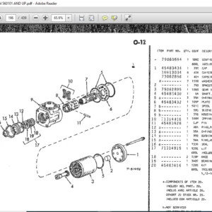 FIAT ALLIS FR12B WHEEL LOADER PARTS MANUAL SN 560101 AND UP  - PDF DOWNLOAD