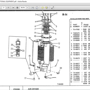 FIAT ALLIS FR20B WHEEL LOADER PARTS MANUAL OPTIONAL EQUIPMENT - PDF DOWNLOAD