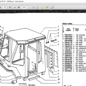 FIAT ALLIS FR20B WHEEL LOADER PARTS MANUAL SN 501101 - 502999 - PDF DOWNLOAD