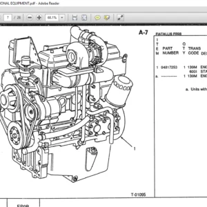 FIAT ALLIS FR9B WHEEL LOADER PARTS MANUAL OPTIONAL EQUIPMENT - PDF DOWNLOAD