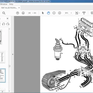 FIAT ALLIS FX200LC EXCAVATOR PARTS MANUAL SN 018064 up - PDF DOWNLOAD