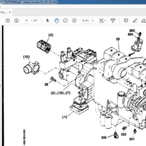 FIAT ALLIS FX240LC EXCAVATOR PARTS MANUAL - PDF DOWNLOAD