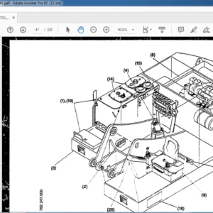 FIAT ALLIS FX270LC EXCAVATOR PARTS MANUAL  - PDF DOWNLOAD