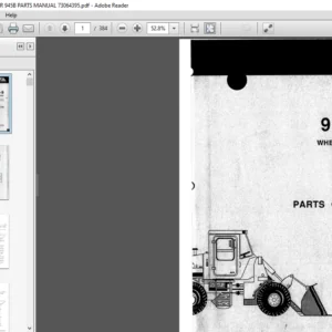 FIAT ALLIS WHEEL LOADER 945B PARTS MANUAL 73064395 - PDF DOWNLOAD