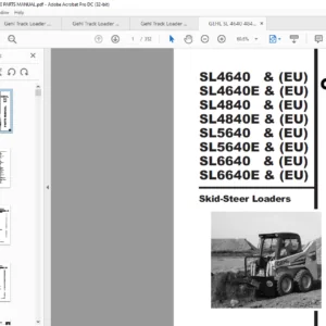 GEHL SL 4640 4840 5640 6640 PARTS MANUAL - PDF DOWNLOAD