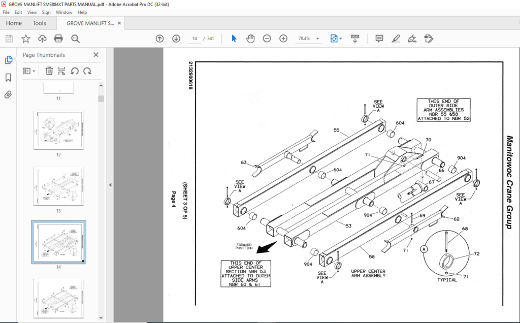 Grove Manlift Service Manual