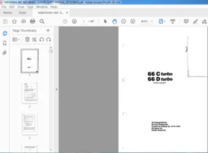 HANOMAG 66C 66D WHEEL LOADER PARTS MANUAL 2972358M3 - PDF DOWNLOAD