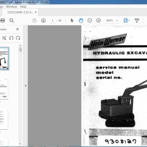 HANOMAG WHEEL LOADER L600D PARTS MANUAL 3091140M1 - PDF DOWNLOAD