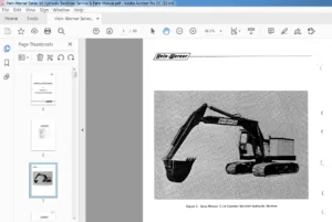 Hein-Werner Series 14 Hydraulic Backhoes Service & Parts Manual - PDF DOWNLOAD