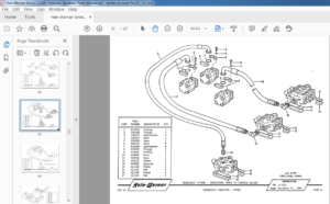 Hein-Werner Series C12HD Hydraulic Backhoes Parts Manual - PDF DOWNLOAD