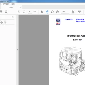 Iveco EuroTech 4x2 Manual de Reparações - PDF DOWNLOAD