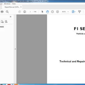 Iveco FI Series S23 S30 Vehicle Application Repair Manual  - PDF DOWNLOAD