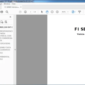 Iveco FI Series S30 S30 ENT C Vehicle Application Repair Manual - PDF DOWNLOAD