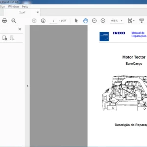 Iveco Tector 6x4 Manual de Reparações - PDF DOWNLOAD
