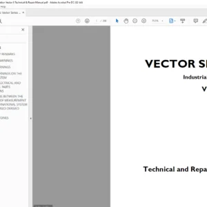 Iveco Vector Series Industrial Application Vector 8 Technical & Repair Manual - PDF DOWNLOAD