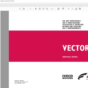 Iveco Vector Series Use & Maintenance Manual - PDF DOWNLOAD