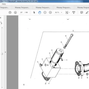 Massey Ferguson 700D Crawler Dozer Parts Book Manual - PDF DOWNLOAD