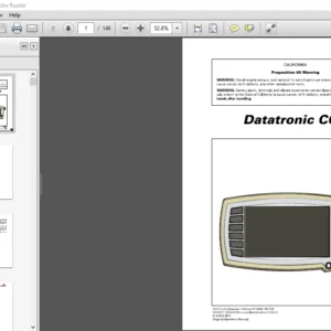 Massey Ferguson EU Tractor Datatronic CCD 7619 7620 722 7626 Dyna-6 Operator's Manual - PDF DOWNLOAD