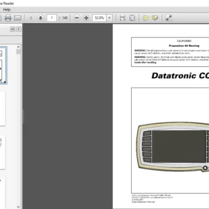Massey Ferguson EU Tractor Datatronic CCD 7619 7620 7622 7624 Dyna-VT Workshop Service Manual - PDF DOWNLOAD
