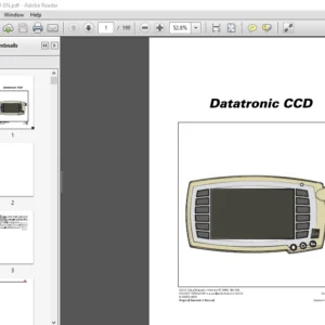 Massey Ferguson EU Tractor Datatronic CCD 8727 8730 8732 8735 8737 Operator's Manual - PDF DOWNLOAD