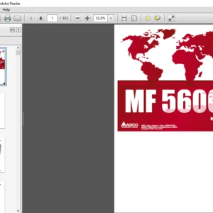 Massey Ferguson EU Tractor MF5600 Series Dyna-6 Repair Time Schedule Manual - PDF DOWNLOAD