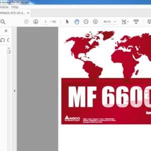 Massey Ferguson EU Tractor MF6600 Series Dyna-4 Repair Time Schedule Manual - PDF DOWNLOAD