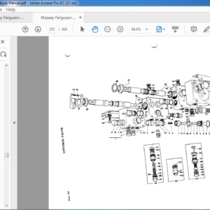 Massey Ferguson MF200 Dozer Parts Book Manual - PDF DOWNLOAD