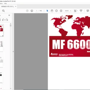 Massey Ferguson MF6600 Series Dyna-4 Repair Time Schedule Manual - PDF DOWNLOAD