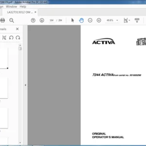 Massey Ferguson MF7244 ACTIVA Operator's Manual - PDF DOWNLOAD
