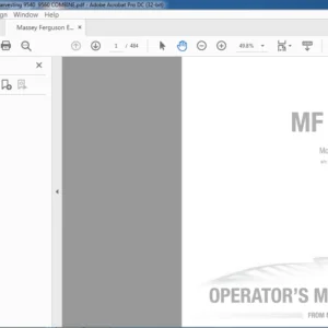 Massey Ferguson MF9500 Series Combines 9540 9560 Operator Manual - PDF DOWNLOAD