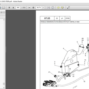 NEW HOLLAND L160 L170 (EARLY) SKID STEER  PARTS MANUAL - PDF DOWNLOAD