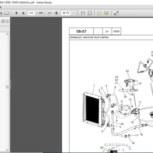 NEW HOLLAND L180 (EARLY) SKID STEER  PARTS MANUAL - PDF DOWNLOAD