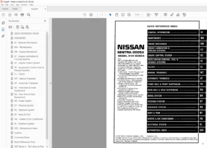 NISSAN SENTRA 2006 SERVICE MANUAL – PDF DOWNLOAD