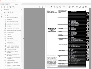 Nissan Leaf 2015 Service Manual - PDF DOWNLOAD