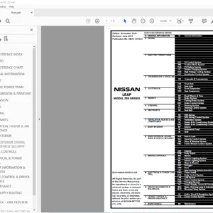Nissan Leaf 2011 Service Manual - PDF DOWNLOAD