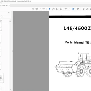 O and K WHEEL LOADER MODEL L45-4500Z-TB126 PARTS MANUAL - PDF DOWNLOAD