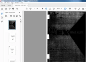 Rex C41A C42A Rollers Parts Manual #412 - PDF DOWNLOAD