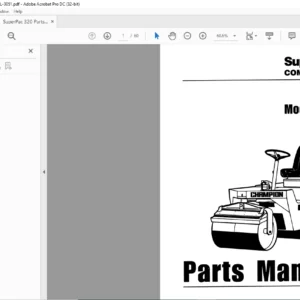 Super Pac 320 Parts Manual L-3051  - PDF DOWNLOAD