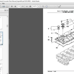 TAKEUCHI TB1160W Hydraulic Excavator Parts Manual - PDF DOWNLOAD