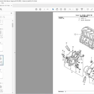 TAKEUCHI TB175W Hydraulic Excavator Parts Manual  - PDF DOWNLOAD