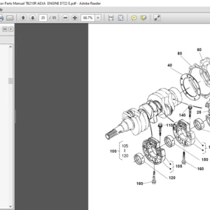 TAKEUCHI TB210R Mini Excavator Parts Manual TB210R AEXA  ENGINE D722 E - PDF DOWNLOAD